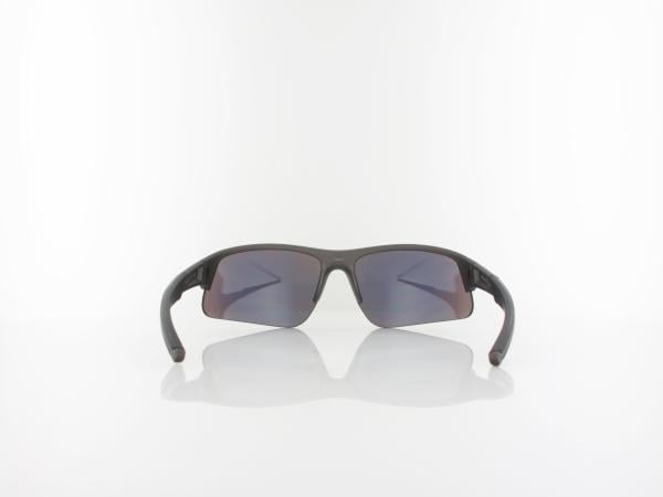 Brilando | Premium Sport M2580 71 | anthrazit matt schwarz / gelb-silber verspiegelt