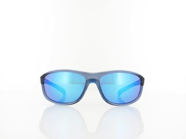 Brilando | Premium Sport M2610 61 | blau transparent t&uuml;rkis / grau 85%  t&uuml;rkis verspiegelung