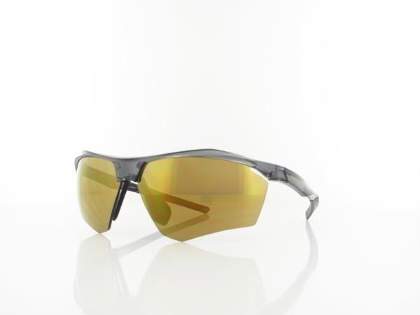 Brilando | Premium Sport M26A0 68 | grau transparent schwarz / braun 85%  gold verspiegelung
