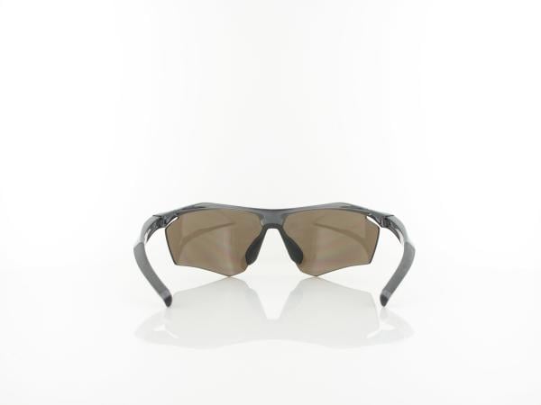 Brilando | Premium Sport M26A0 68 | grau transparent schwarz / braun 85%  gold verspiegelung