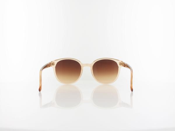 Brilando Premium Sun | S2520 53 | hellbraun transparent / bicolor verlauf braun bernstein