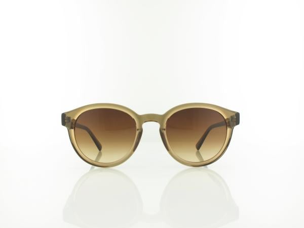 Brilando | Premium Sun S2610 49 | hellbraun transparent / bicolor verlauf braun bernstein 95-35%