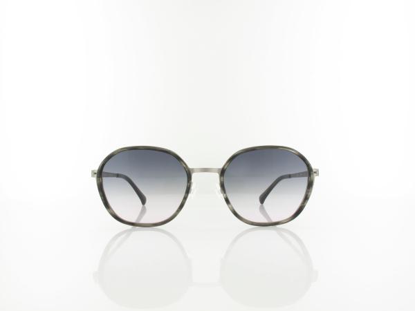 Brilando | Premium Sun U2610 51 | grau havanna gun matt / bicolor verlauf grau violett 90 30%