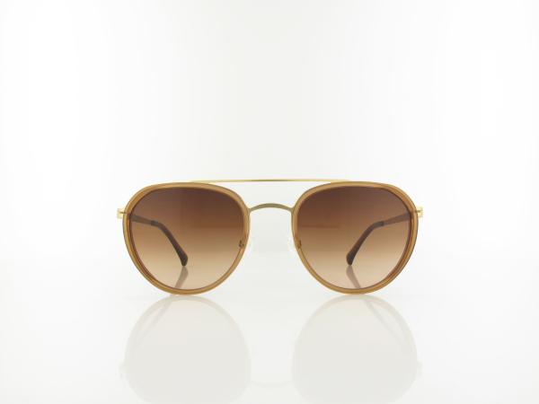 Brilando | Premium Sun U2630 53 | hellbraun transparent gold matt / braun verlauf 85-65%