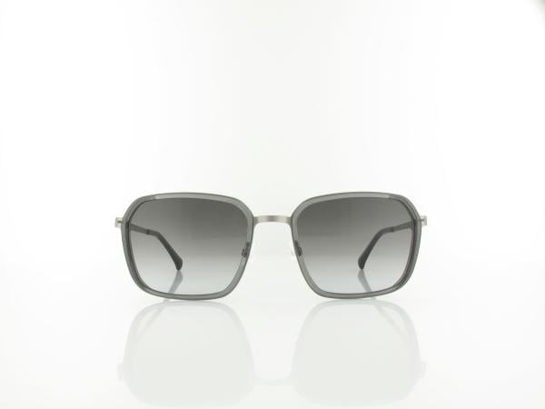 Brilando | Premium Sun U2650 54 | dunkelgrau transparent gun matt / bicolor verlauf grau blau 90-50%