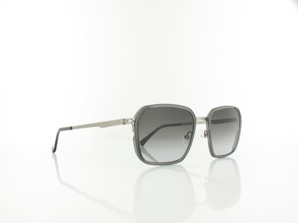 Brilando | Premium Sun U2650 54 | dunkelgrau transparent gun matt / bicolor verlauf grau blau 90-50%