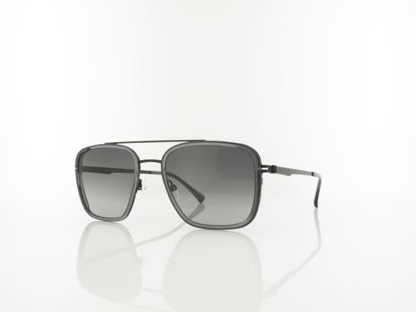 Brilando | Premium Sun U2680 54 | grau transparent schwarz matt / schwarz verlauf 85-65%
