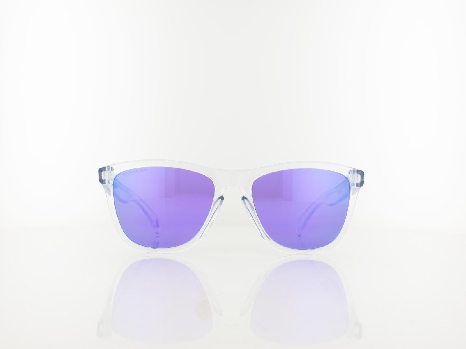 Oakley | Frogskins OO9013 H7 55 | polished clear / prizm violet