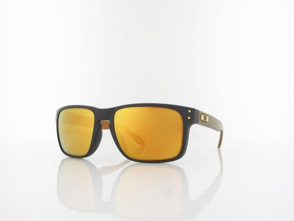 Oakley | Holbrook OO9102 W4 55 | matte carbon / prizm 24k polarized