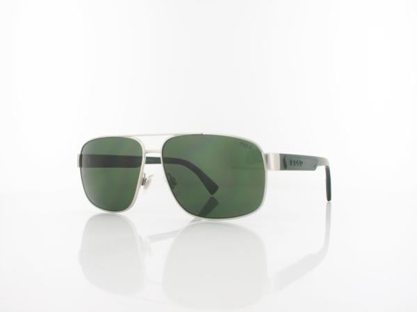 Polo Ralph Lauren | PH3165 931671 61 | semishiny silver / dark green