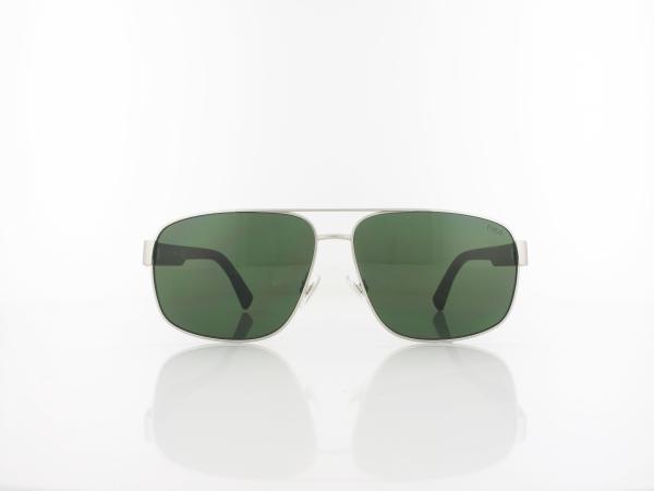 Polo Ralph Lauren | PH3165 931671 61 | semishiny silver / dark green