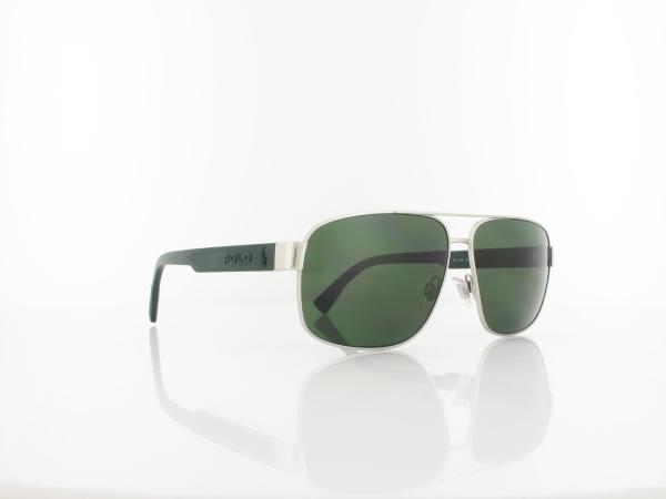 Polo Ralph Lauren | PH3165 931671 61 | semishiny silver / dark green