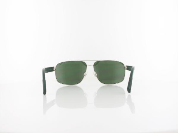 Polo Ralph Lauren | PH3165 931671 61 | semishiny silver / dark green