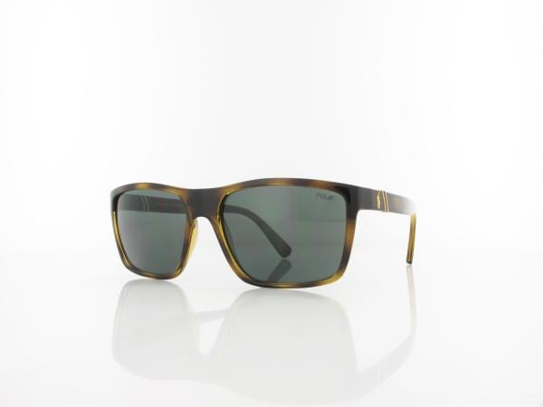 Polo Ralph Lauren | PH4133 500371 59 | shiny transparent dark havana / green