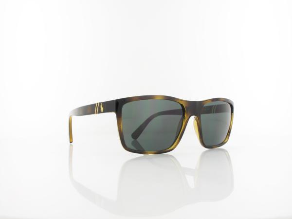 Polo Ralph Lauren | PH4133 500371 59 | shiny transparent dark havana / green