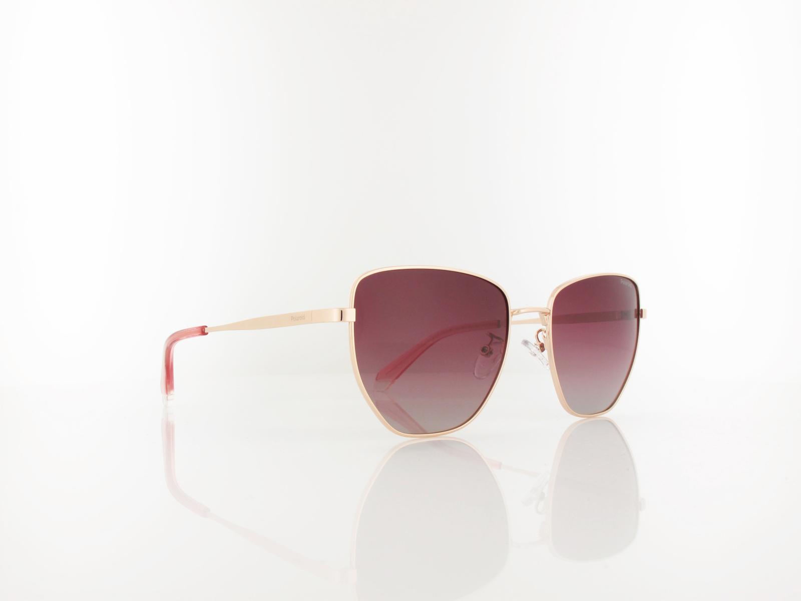 Polaroid | PLD 4204/G/S/X DDB/JR 56 | gold copp / burgundy gradient polarized