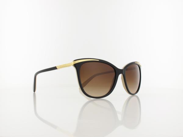 Ralph | RA5203 109013 54 | shiny black on nude gold / gradient brown