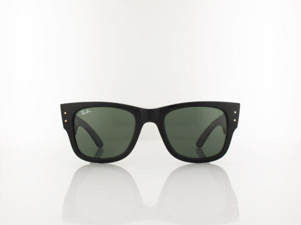 Ray Ban | MEGA WAYFARER RB0840S 901/31 51 | black / green