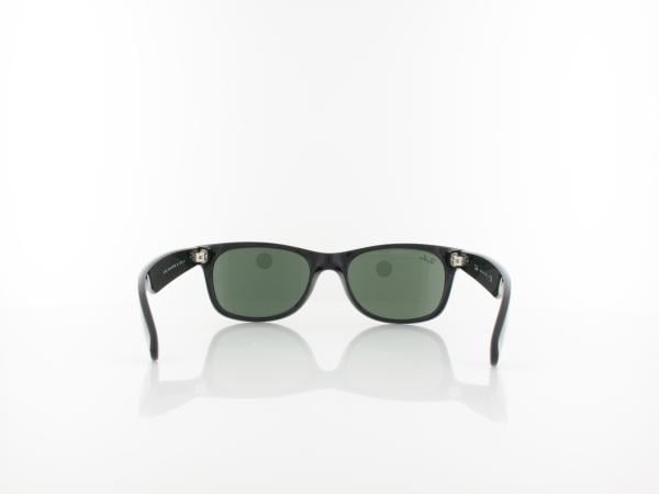 Ray Ban | New Wayfarer RB2132 901 52 | polished black / green