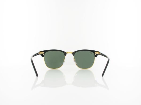 Ray Ban | Clubmaster RB3016 W0365 51 | ebony arista / crystal green