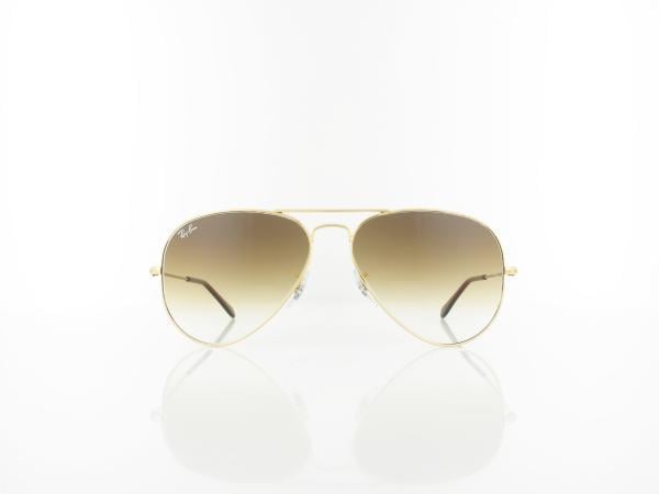 Ray Ban | Aviator Large Metal RB3025 001/51 58 | arista / crystal brown gradient