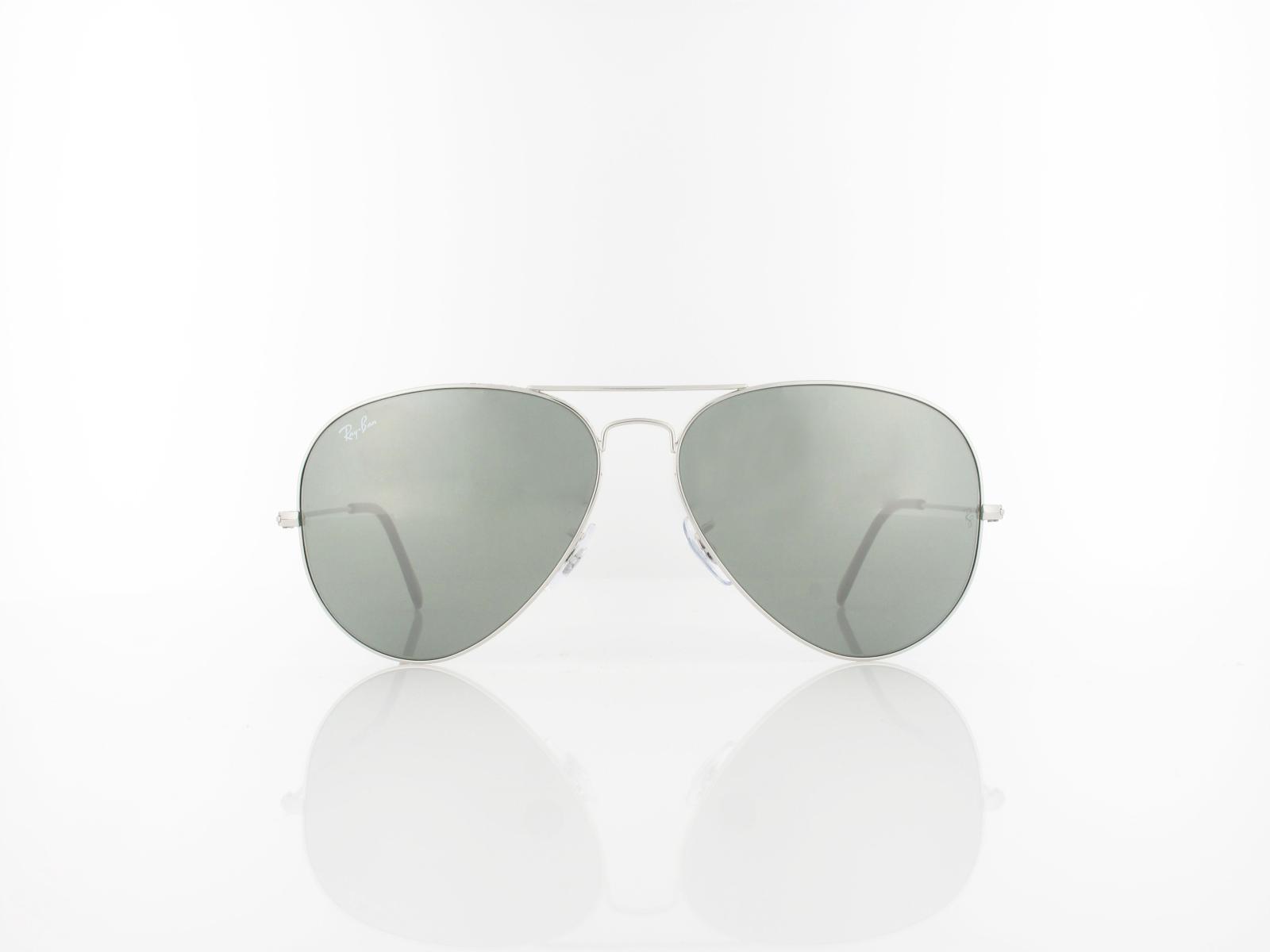 Ray Ban | Aviator Large Metal RB3025 003/40 62 | silver / crystal grey mirror