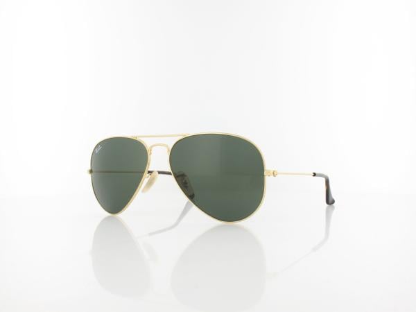 Ray Ban | Aviator Large Metal RB3025 181 58 | gold / crystal green