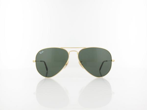 Ray Ban | Aviator Large Metal RB3025 181 58 | gold / crystal green
