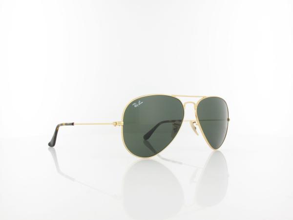 Ray Ban | Aviator Large Metal RB3025 181 58 | gold / crystal green