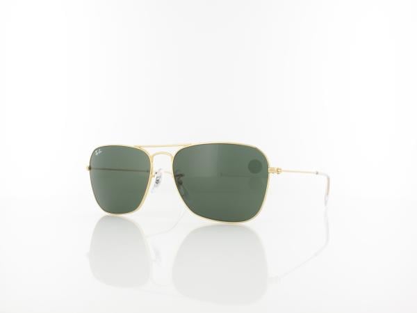 Ray Ban | Caravan RB3136 001 58 | arista / crystal green