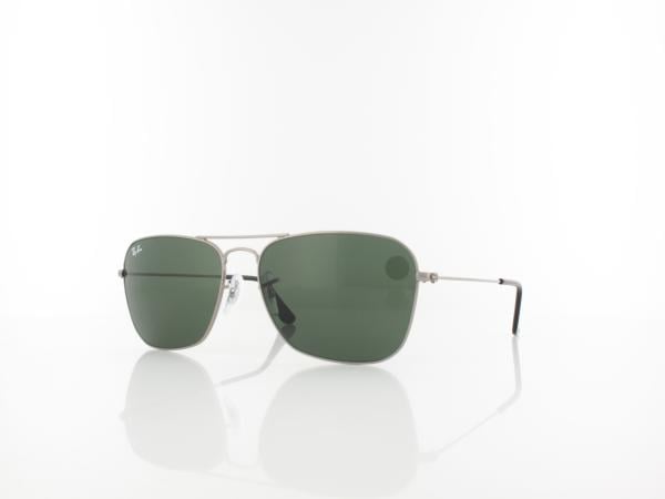 Ray Ban | Caravan RB3136 004 58 | gunmetal / crystal green