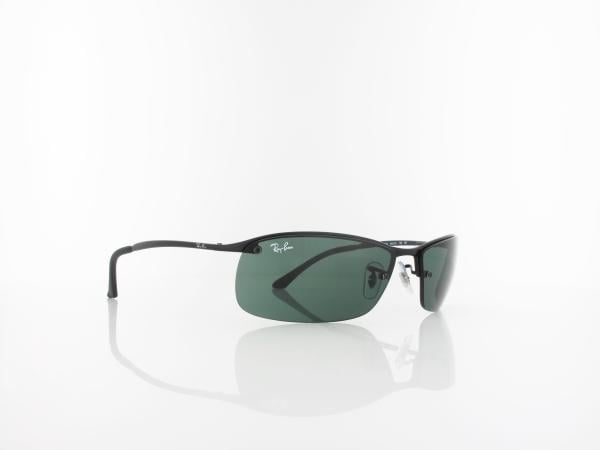 Ray Ban | Top Bar RB3183 006-71 63 | matte black / green