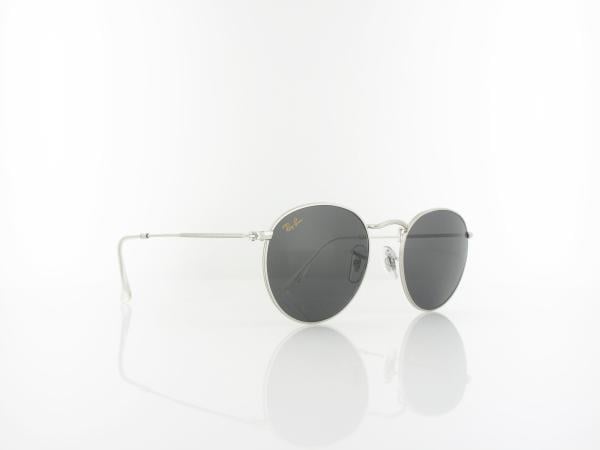 Ray Ban | Round Metal RB3447 9198B1 50 | silver / dark grey