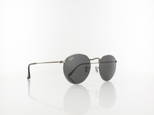 Ray Ban | Round Metal RB3447 9229B1 50 | antique gunmetal / dark grey