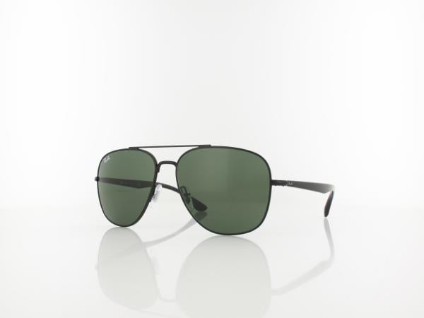 Ray Ban | RB3683 002/31 56 | black / green