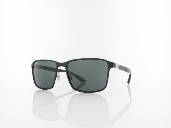 Ray Ban | RB3721 18687 59 | matte black on black / dark grey