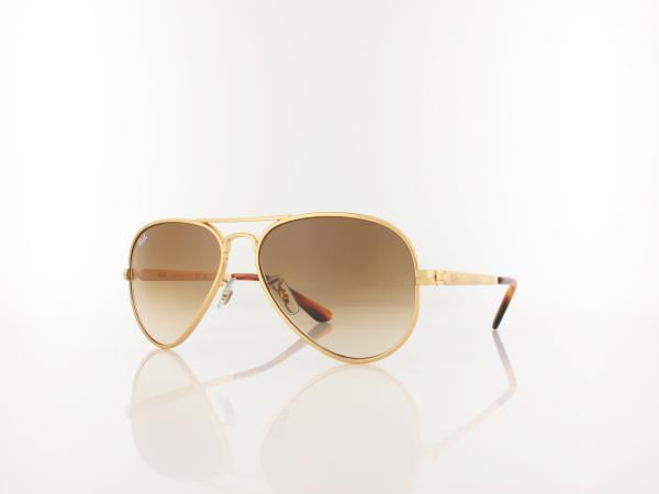 Ray Ban | AVIATOR MAX RB3925 001/51 58 | arista / clear gradient brown