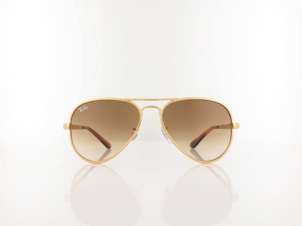 Ray Ban | AVIATOR MAX RB3925 001/51 58 | arista / clear gradient brown