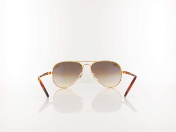 Ray Ban | AVIATOR MAX RB3925 001/51 58 | arista / clear gradient brown