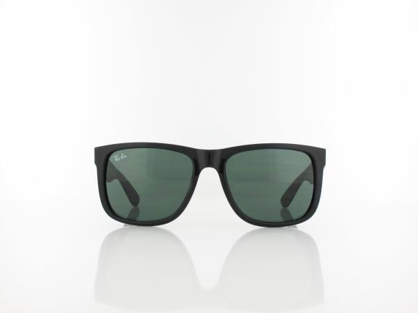 Ray Ban | Justin RB4165 601/71 54 | polished black / green