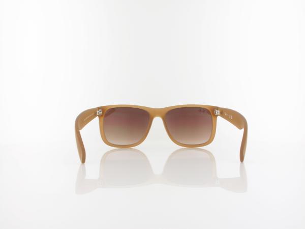 Ray Ban | Justin RB4165 681413 55 | rubber beige / brown gradient