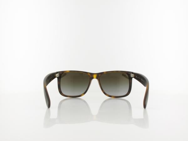 Ray Ban | Justin RB4165 865/T5 55 | rubber havana / grey gradient brown polarized