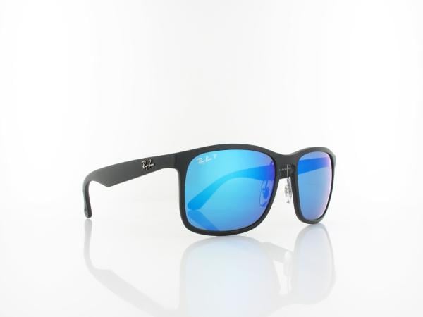 Ray Ban | RB4264 601/SA1 58 | matte black / green mirror blue polar