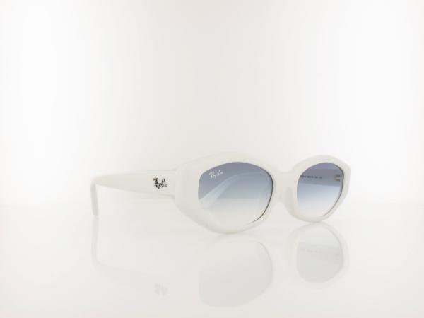 Ray Ban | RB4473D 677219 56 | white / clear gradient light blue