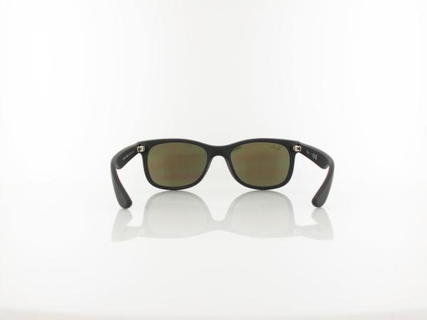 Ray Ban | New Wayfarer KIDS RJ9052S 70286Q 47 | rubber black / brown - mirror orange