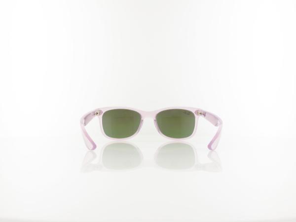 Ray Ban | New Wayfarer KIDS RJ9052S 7147B1 47 | opal violett / green - mirror blue violet