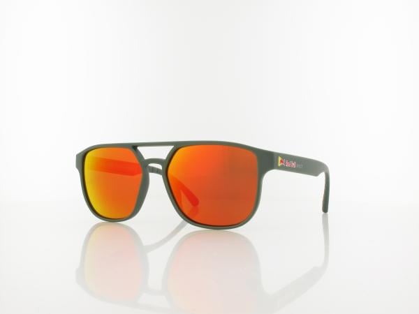 Red Bull SPECT | ELROY 003P 55 | olive green / brown with red mirror polarized