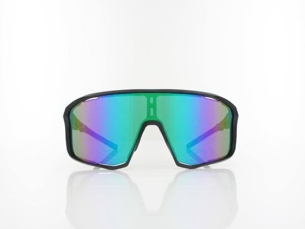 Red Bull SPECT | RUMBLE 004 135 | black / smoke with green mirror
