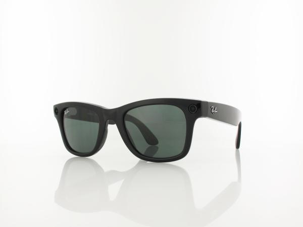 Ray Ban META | Wayfarer RW4012 (Gen2) 601/71 50 | shiny black / G15 green