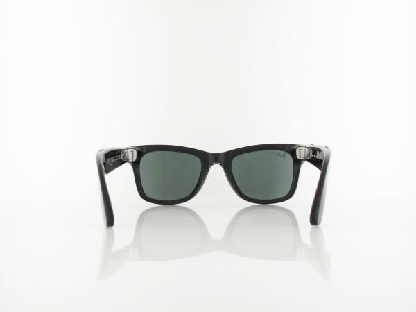 Ray Ban META | Wayfarer RW4012 (Gen2) 601/71 50 | shiny black / G15 green